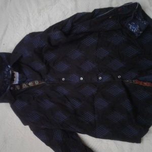 Robert Graham mens medium button up